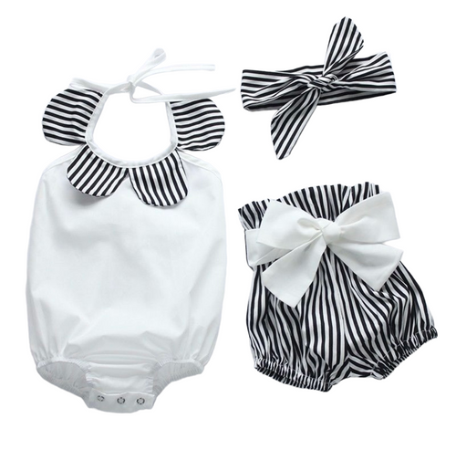 White & Black Summer Set