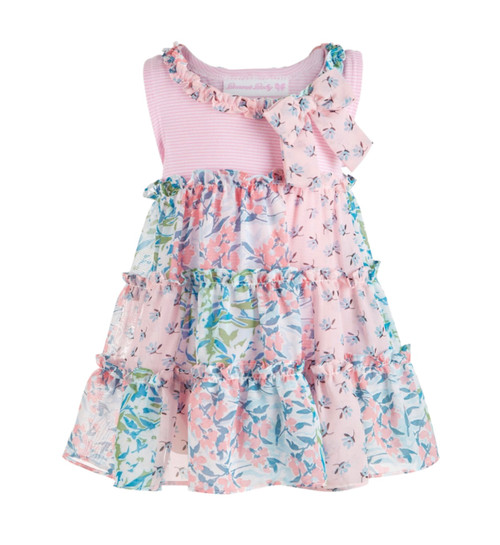 Chiffon Tiered Dress