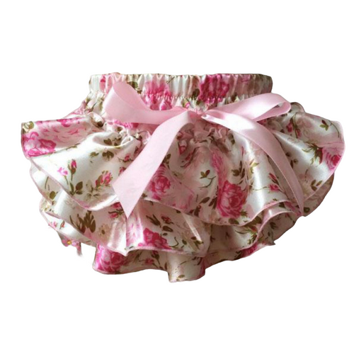 Floral Satin Bloomer