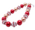Red and Gold Bead Necklace