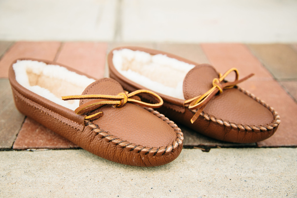 Womens Softsole Sheepskin Moccasins