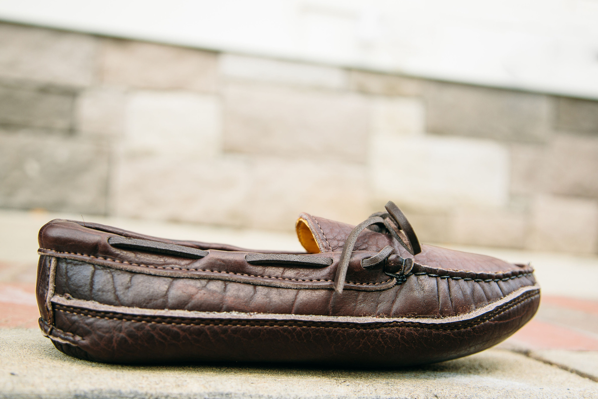 Men’s Canoe Shoe: Brown Pebble