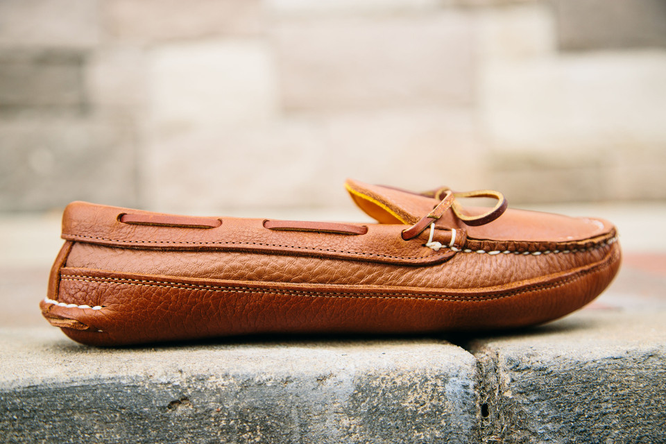 Handmade Mens Moccasins, Handcrafted in Maine by Wassookeag Moccasins