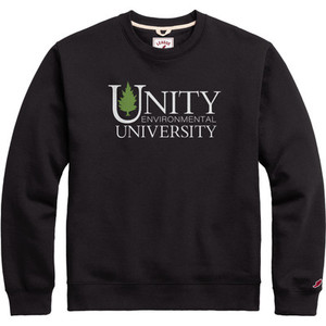 Unity Essential Fleece Crew Sweatshirt, Black Unity Essential Fleece Crew Sweatshirt, Black