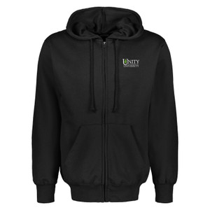 Unity MV Sport Full-Zip Hooded Sweatshirt, Black Unity MV Sport Full-Zip Hooded Sweatshirt, Black