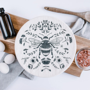 Bee Bowl Cover - Lg 10" Bee Bowl Cover - Lg 10"