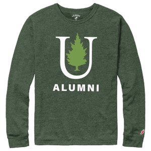 Alumni Victory Falls Tri-Blend Long Sleeve Tee, Hunter Green Alumni Victory Falls Tri-Blend Long Sleeve Tee, Hunter Green