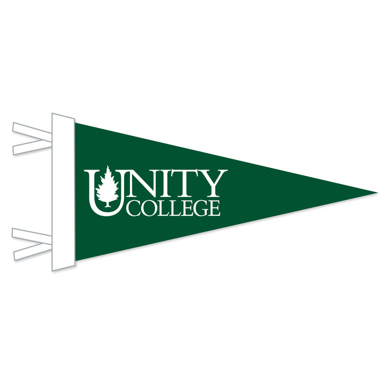 Vintage Mini Unity College Pennant