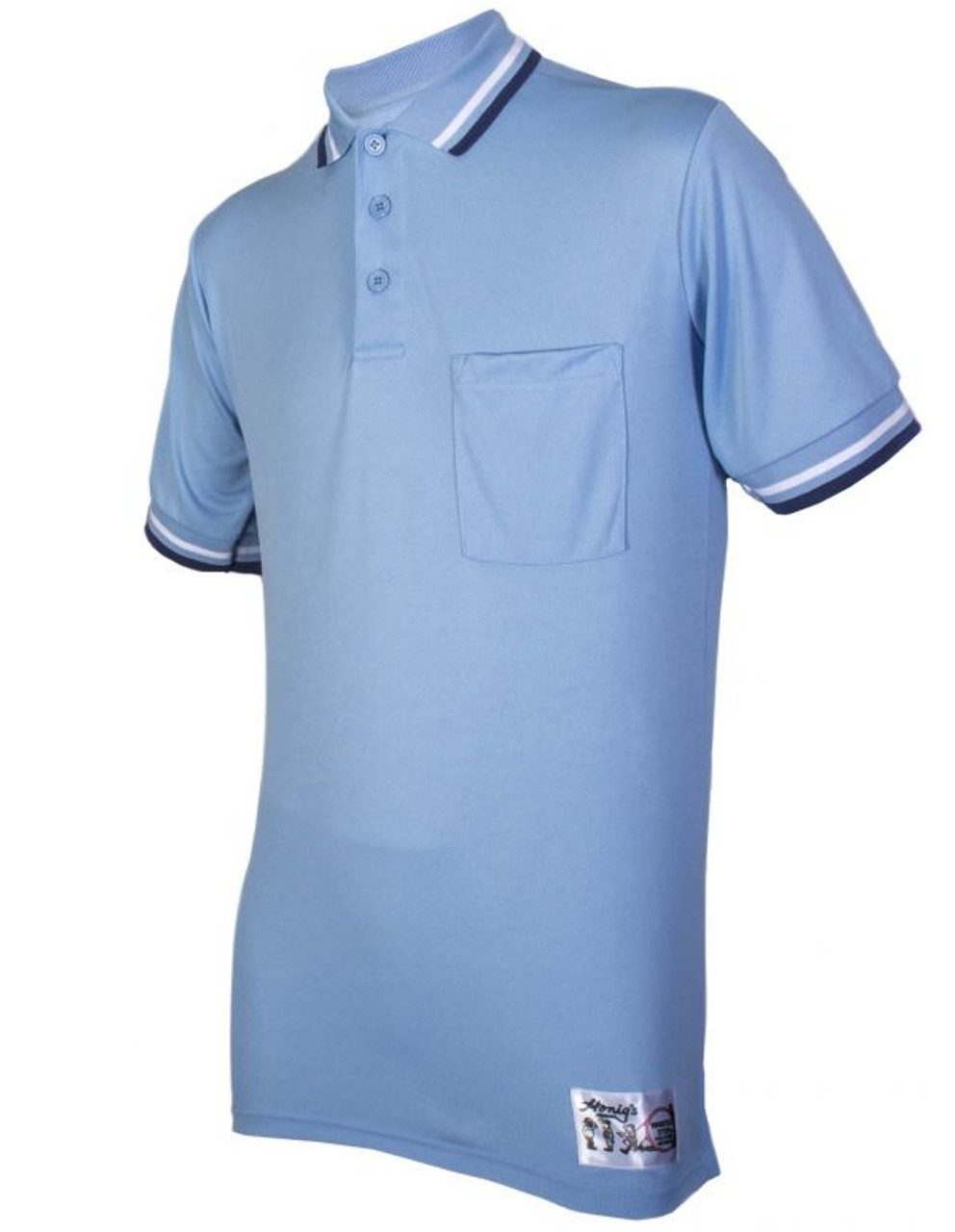 Details about   VTG Honig's Whistle Stop Umpire Blue Polo Jersey Shirt Baseball Made USA Mens XL 