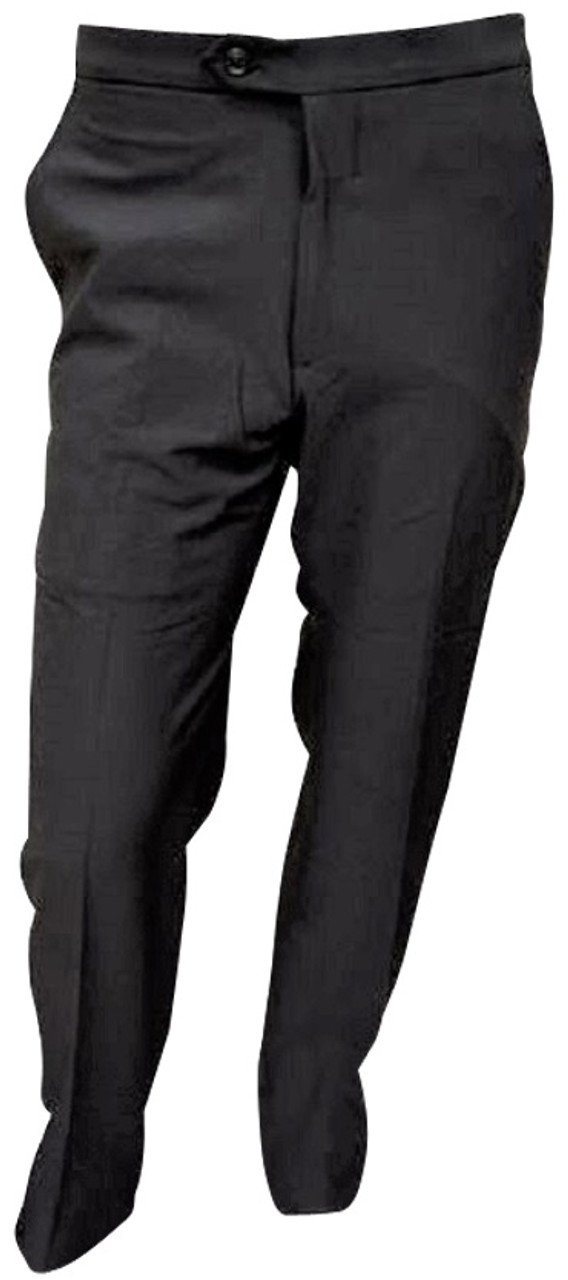 Honig's Flat Front Slim Fit Tapered Cut 4-Way Stretch Basketball Referee  Pants