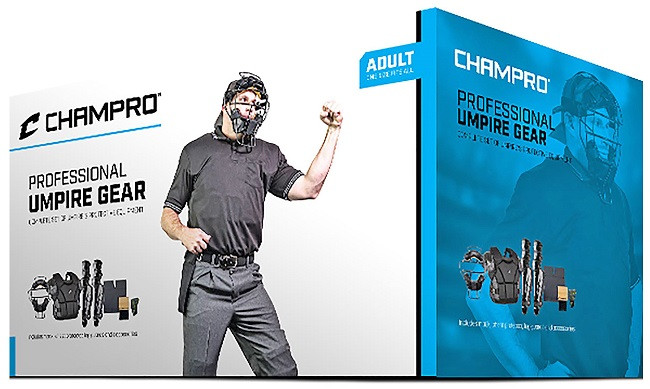 Kit Arbitre Baseball/softball Champro Deluxe – Couleur Marine – Neuf Sous Blister