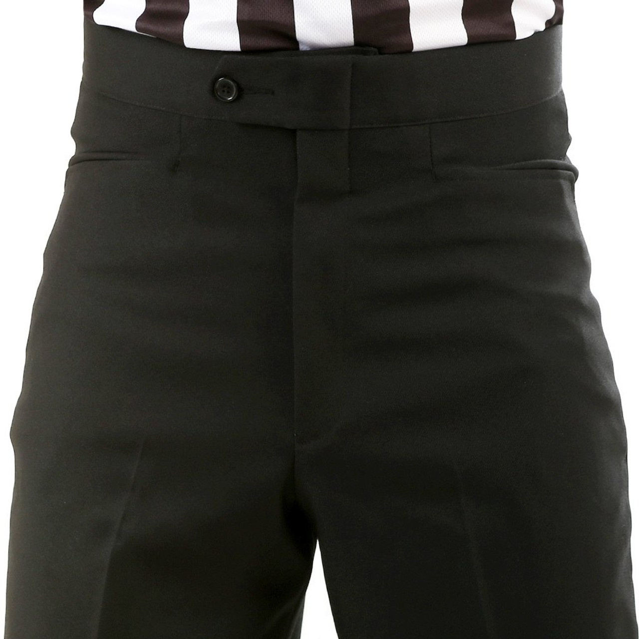 Smitty Women's Pleated Basketball Referee Pants with Slash Pockets