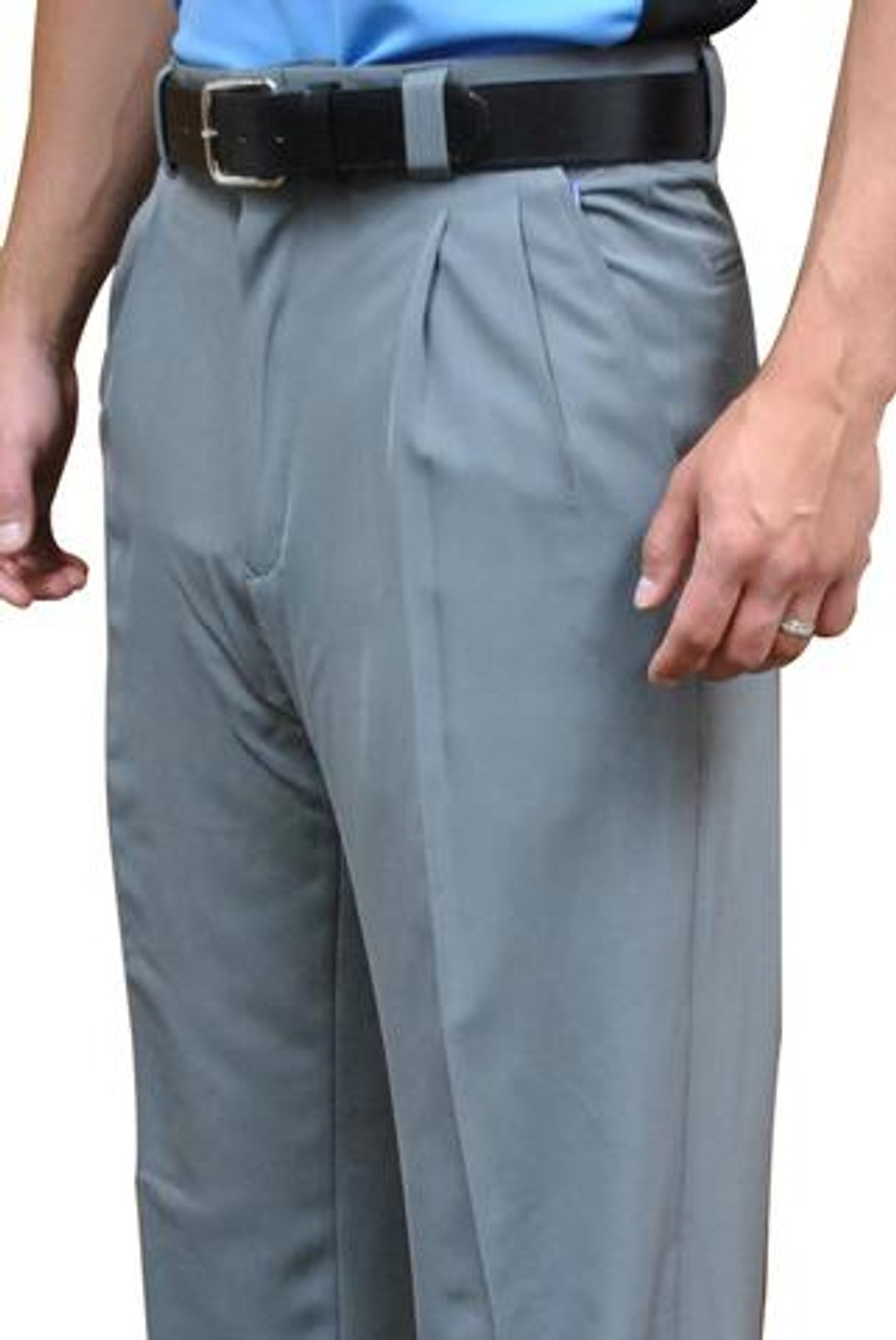 Smitty Official's Apparel Heather Pleated Performance Poly-Spandex Combo  Umpire Pants