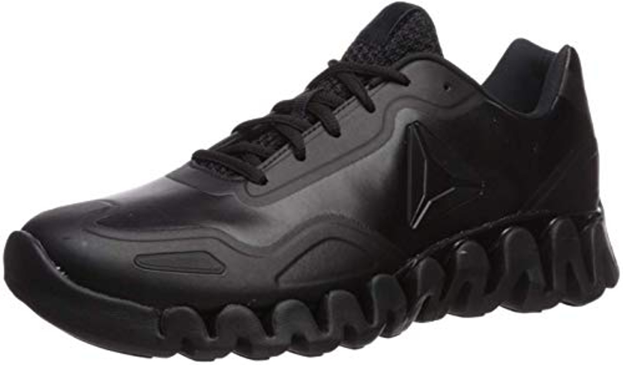 reebok zig energy referee shoes matte black leather