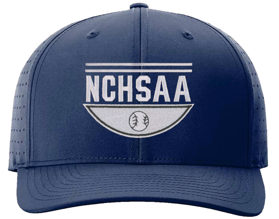 North Carolina NCHSAA Navy Ignite LT Laser Performance Umpire Cap