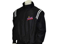 Virginia VHSL Black Umpire Pullover with Black and White Trim