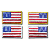 Gold Border U.S. Flag