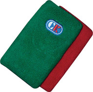 Cliff Keen Red and Green Wrestling Referee Wrist Bands