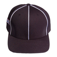 NAIA Black Flex Fit Football Referee Cap