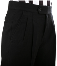 Sansabelt Pleated Slash Pocket Referee Pants