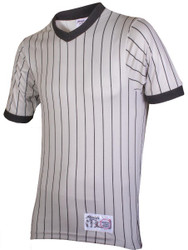 Honig's Grey Pinstripe Referee Shirt
