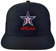 Alabama AHSAA Black Pulse Flex-Fit 8-stitch Umpire Cap