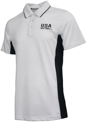 USA Softball White Umpire Shirt