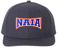 NAIA Navy Fitted 8-stitch Softball Umpire Cap