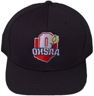 Ohio OHSAA Navy Pulse Flex Fit 6-stitch Umpire Cap