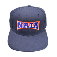 NAIA Navy Pulse Flex-Fit 8-stitch Umpire Cap