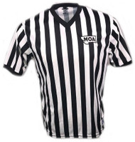 Smitty Official's Apparel Montana MOA Black and White Referee Shirt