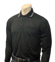 Smitty Officials Apparel Black Body Flex® Style Long Sleeve Umpire Shirt