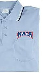 NAIA Powder Blue Long Sleeve Softball Umpire Shirt