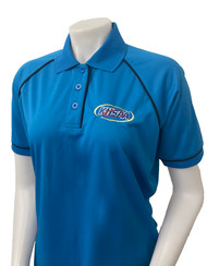 Kentucky KHSAA Embroidered Short Sleeve Women's Bright Blue Referee Shirt