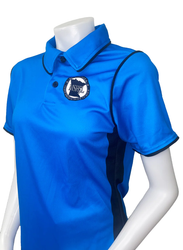 Minnesota MSHSL Women's Short Sleeve Bright Blue Swimming/Volleyball Referee Shirt