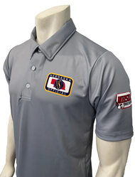 Nebraska NSAA Men's Grey Volleyball Referee Shirt