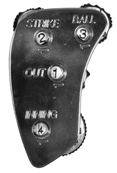 ALL STAR "No Look" Metal Indicator w/ Innings (3-2-2)