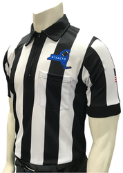 New York NYSACFO 2 1/4" Stripe Short Sleeve Football Referee Shirt
