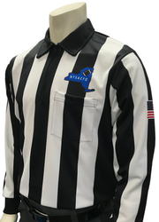 New York NYSACFO 2 1/4" Stripe Cold Weather Football Referee Shirt