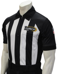 Louisiana LHSOA Short Sleeve Dye Sublimated Football Referee Shirt
