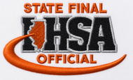 Illinois IHSA State Final Official Body Flex® Basketball Referee Shirt Size XL