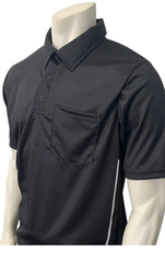 Missouri MSHSAA Embroidered Black Pro Style Umpire Shirt