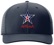 Alabama AHSAA Navy Ignite Performance LT Flex-Fit 4-stitch Umpire Cap Alabama AHSAA Navy Ignite Performance LT Flex-Fit 4-stitch Umpire Cap