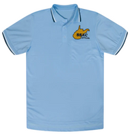 West Virginia SSAC Embroidered Powder Blue Body Flex® Style Umpire Shirt