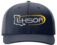 Louisiana LHSOA Ignite LT Flex-fit Navy 8-stitch Umpire Base Cap