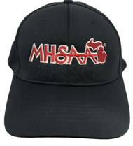 Michigan MSHSAA Ignite Flex-fit Navy 8-stitch Umpire Cap