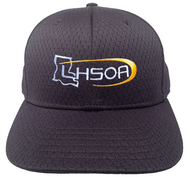 Louisiana LHSOA Navy Promesh System5 4-stitch Umpire Plate Cap
