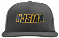 New Jersey NJSIAA Black Pulse Performance Flex-fit  Umpire Cap
