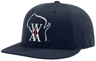 Wisconsin WIAA Navy Ignite Performance LT Flex-Fit 4-stitch Umpire Plate Cap Wisconsin WIAA Navy Ignite Performance LT Flex-Fit 4-stitch Umpire Plate Cap