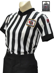 Nebraska NSAA Women's NHSOA Basketball Referee Shirt No Side Panel